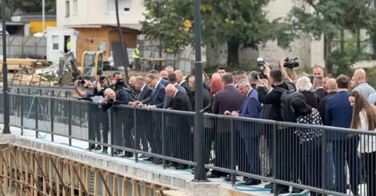 MOST KOJI ĆE POVEZATI VIŠEGRAD Minić i Macut obišli radove, evo koliko vrijedi projekat