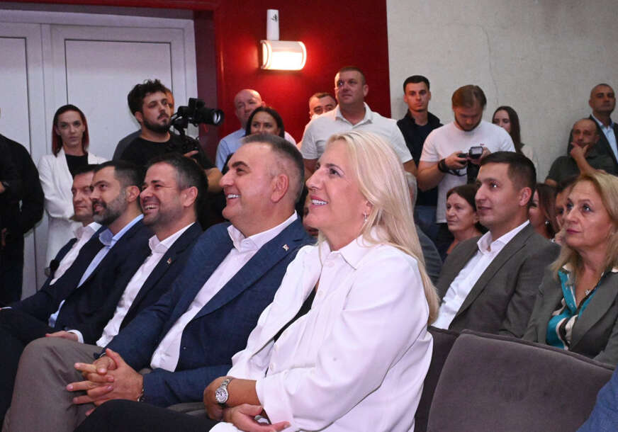 Cvijanovićeva i Minić na skupu u Kneževu "Naš narod je prepoznao da SNSD radi u interesu Srpske"
