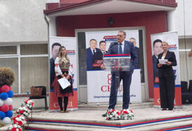 (FOTO) „Ovdje je POBJEDA osigurana“ Dodik iz Šekovića poručio da je uvjeren da će SNSD formirati novu Vladu RS