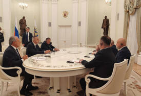 (VIDEO, FOTO) Sastanak Putina sa Minićem i Dodikom "Želimo pravedniji odnos prema Srbima, a nametanja smatramo neprihvatljivim"