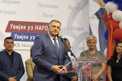 (FOTO) "POBJEDA JE NAŠA" Dodik poručio da Srpskoj treba snažan LIDER