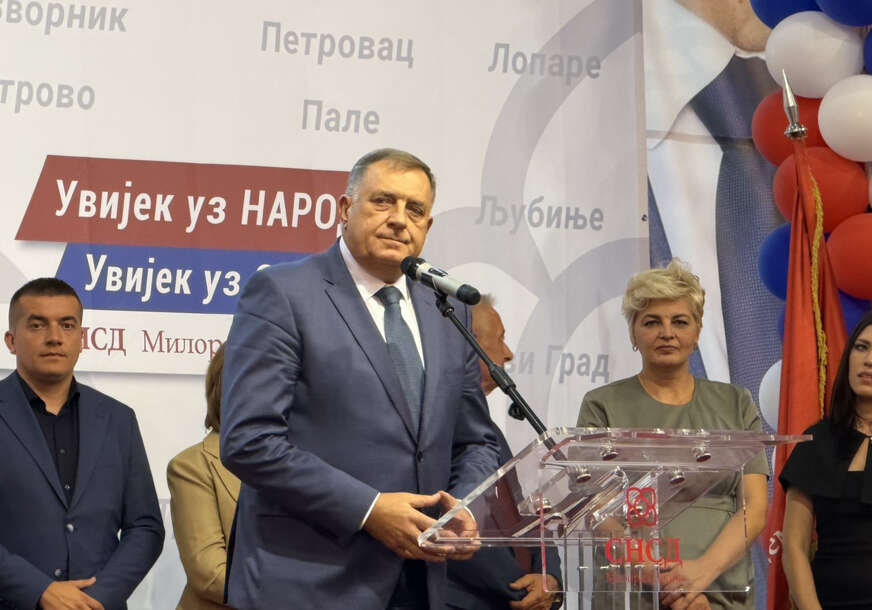 (FOTO) "POBJEDA JE NAŠA" Dodik poručio da Srpskoj treba snažan LIDER