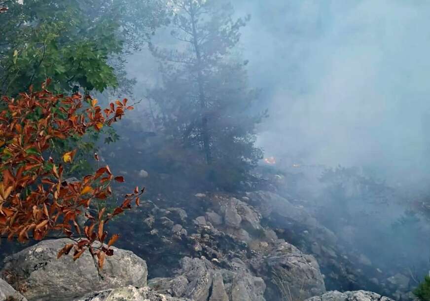Gašenje otežava nepristupačan teren: Požari na području Romanije i Trebevića su lokalizovani
