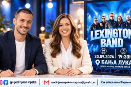 (VIDEO) Završni spektakl Ujedinjene Srpske u Banjaluci: Budite VIP gosti na koncertu Leksington benda