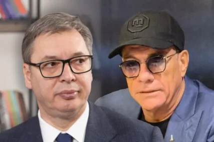 VAN DAM OTKRIO ŠTA SE DEŠAVALO U VUČIĆEVOM DOMU Glumac stigao u odijelu, predsjednik ga dočekao u farmerkama, a onda je uslijedilo OBARANJE RUKE