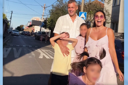 Oduševili porodičnom slikom: Pjevač oženio doktorku, a sada su djecu ispratili u školu