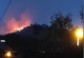 (VIDEO) "GORI JAKO" Veliki požar u Vrbanji, vatrogasci na terenu
