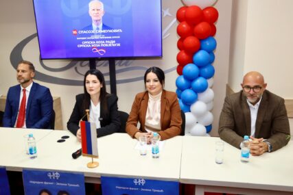 (FOTO) Trivićeva u Brčkom „Jedina smo stranka koja je iznijela program“