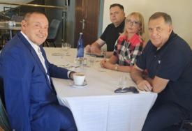 (FOTO) Susret Dodika i Levija: Ponosni smo na prijateljstvo koje povezuje srpski i jevrejski narod