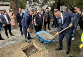 Dodik i Minić ozvaničili početak radova na dogradnji vrtića "Neven" u Višegradu