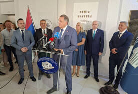 (FOTO) Dodik, Cvijanović i Minić u Foči: Univerzitetska bolnica ZASLUŽUJE da bude Klinički centar