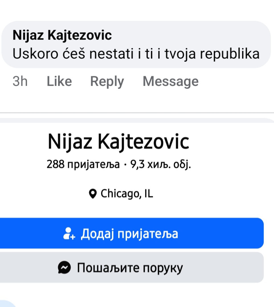 FOTO: USTUPLJENA FOTOGRAFIJA