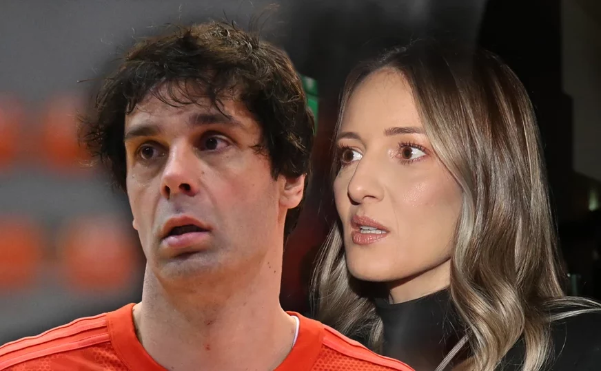 Miloš Teodosić i Maja Ognjenović