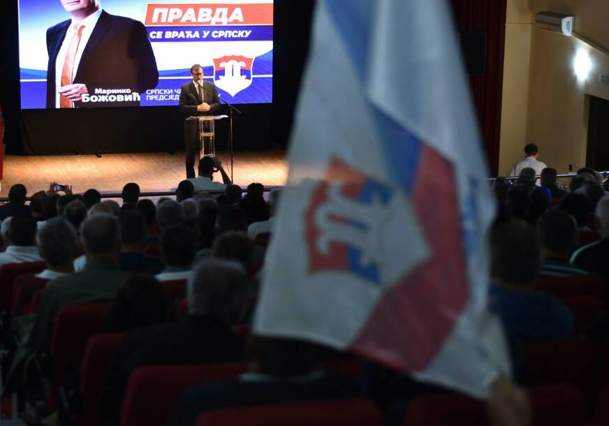 (FOTO) Božović u Kozarskoj Dubici: Naš prioritet biće borba protiv kriminala i korupcije koji nagrizaju zdravo tkivo Srpske
