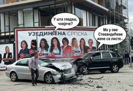 (FOTO) “U ŠTA GLEDAŠ, ČOVJEČE“ U Banjaluci „sudar“ zbog kandidatkinja Ujedinjene Srpske