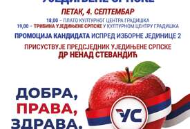 „Dobra, prava, zdrava“ Ujedinjena Srpska počinje KAMPANJU iz Gradiške