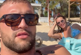 (VIDEO) Bogdana bez trunke šminke: Veljko Ražnatović podijelo snimak sa Kipra, uživaju za sve pare