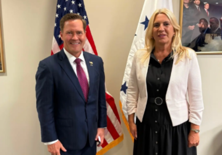 (FOTO) „Pred nama je još mnogo posla“ Cvijanovićeva u Njujorku razgovarala sa američkim ambasadorom pri UN