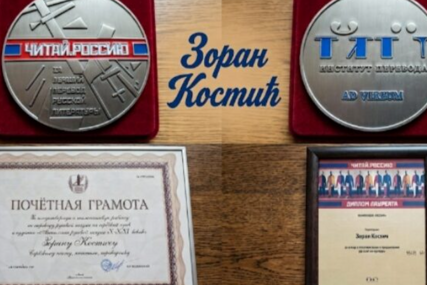 VELIKI USPJEH Zoranu Kostiću prestižne nagrade u Moskvi