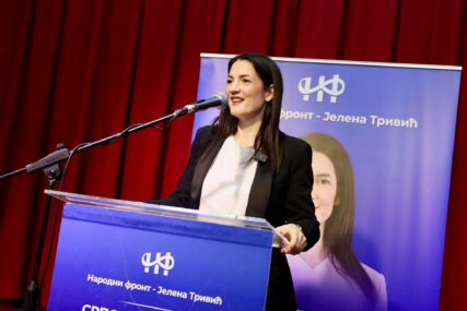 (FOTO) Trivićeva i Narodni front u Čelincu „Naš brod, Republiku Srpsku, moramo da OKRENEMO u drugom pravcu“