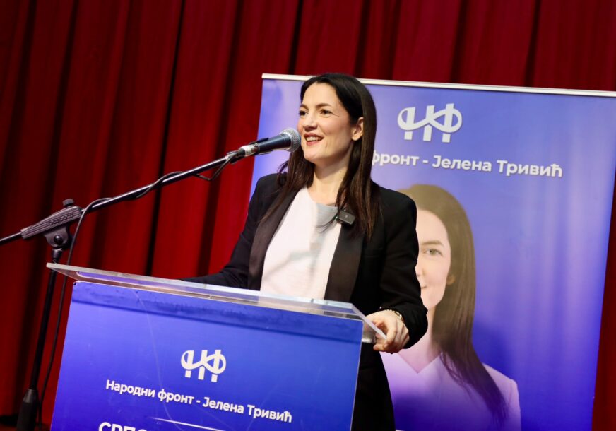 (FOTO) Trivićeva i Narodni front u Čelincu „Naš brod, Republiku Srpsku, moramo da OKRENEMO u drugom pravcu“