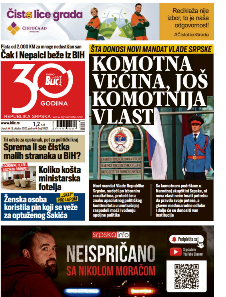 blic naslovna