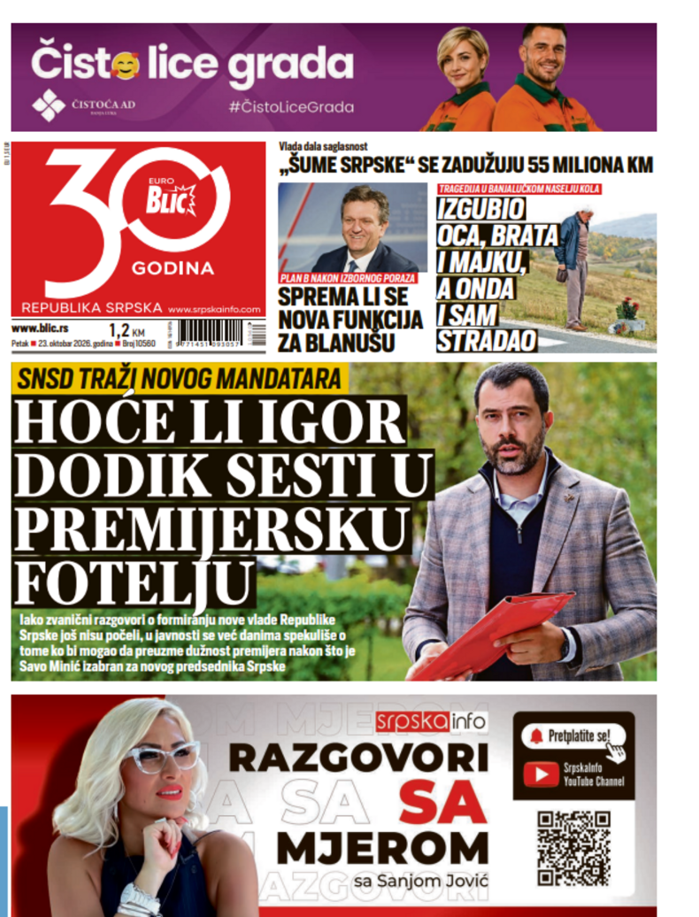 blic naslovna