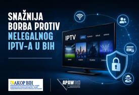 Ooglasi za NELEGALNI IPTV pod lupom: AKOP BiH i APAW BiH dogovaraju efikasnije uklanjanje spornih ponuda