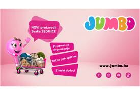 Od kućnih potrepština do dekoracije za Noć vještica: Otkrijte novitete u JUMBO ponudi