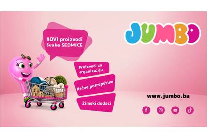 Otkrijte novitete u JUMBO ponudi: Svake sedmice očekuju vas novi proizvodi
