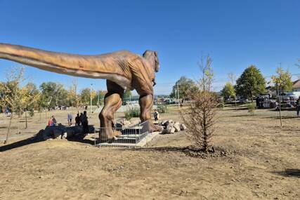(FOTO) Gdje su parking, hlad i NATPISI na srpskom jeziku: Dino park u Banjaluci oduševio najmlađe, ali roditelji ukazuju na BROJNE NEDOSTATKE