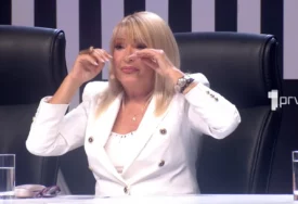 (FOTO) HAOS NA GRANDU Goca Lazarević briznula u plač usred emisije, nije mogla da se obuzda