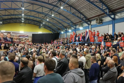 (FOTO) "Prnjavor je naša mala Evropa" Dodik uvjeren da će Prnjavorčani podržati SNSD
