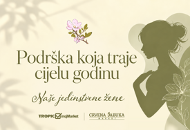 Od "Naših jedinstvenih žena” do konkretne PODRŠKE ZDRAVLJU: Tropic Maloprodaja nastavlja aktivnosti započete kampanjom, uz podršku zaposlenicama i članicama Kluba osmijeha