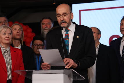 Radomir Saičić proglasio pobjedu Studentske liste „Večeras se čuje glas naroda i slobode“