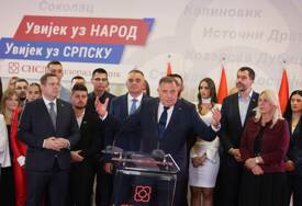 (VIDEO) “IMPOZANTNA POBJEDA” Dodik proglasio pobjedu Minića i Cvijanovićeve