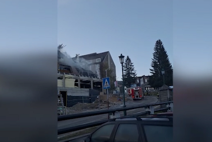 Požar na poznatoj planini: U plamenu hotel na Kopaoniku