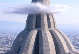 (VIDEO) ČUDO POD OBLACIMA U ovaj neboder visok 10 kilometara moglo bi da stane 30 miliona stanara