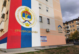 "Genocidaši" uklonjeni sa murala: Policija uhapsila jednu osobu koja je skrnavila SRPSKU TROBOJKU