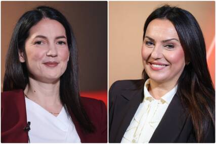 (FOTO) "Zločesta sam malo" Ružičićeva srećna što je imala više glasova od Trivićeve