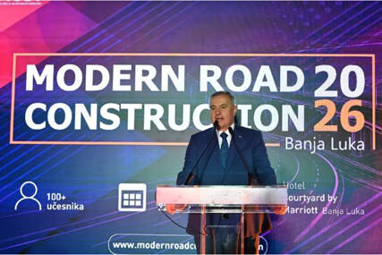 (FOTO) Srpska ima 111 km auto-puteva, u toku izgradnja novih 114,5 km: Višković otvorio IV regionalnu konferenciju "Modern Road Construction 2026"