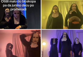 (VIDEO) MISTERIJA RIJEŠENA Razotkrile se "časne sestre" koje su preplašile bezbroj ljudi, evo šta se krije iza cijele priče