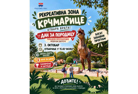 Stiže dino park: Rekreativna zona Krčmarice otvara vrata uz veliki "Dan za porodicu"