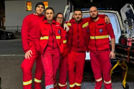 ekipa hitne pomoći koja je spasavala pripadnike eufor nakon pada helikoptera