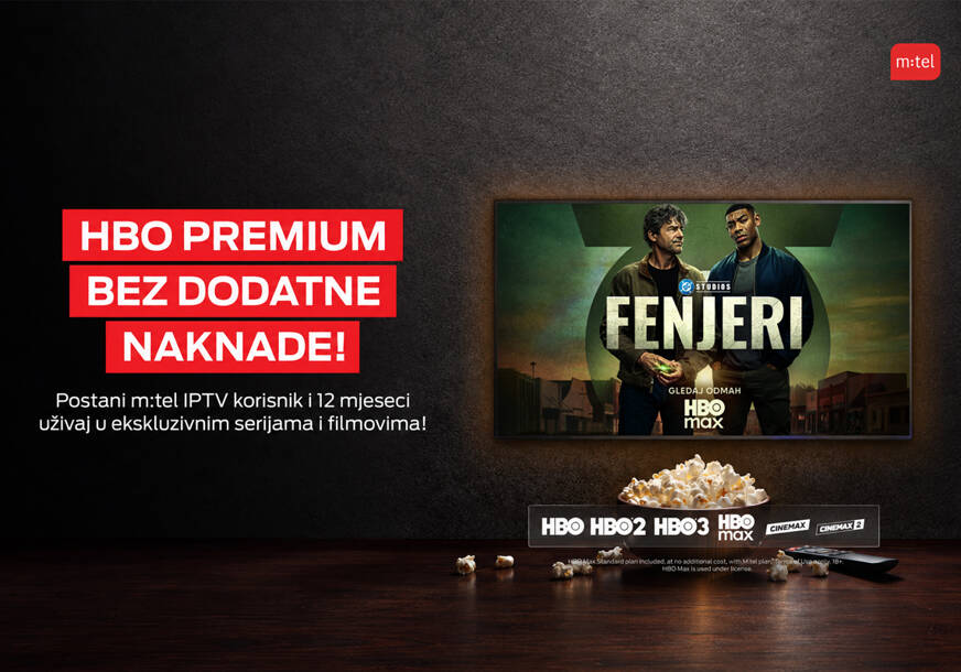 Uđite u m:tel TV svijet, HBO Premium vas čeka bez naknade