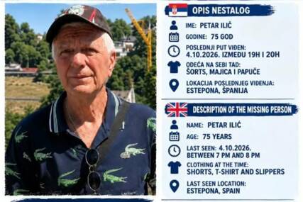NESTAO MU SVAKI TRAG U ŠPANIJI Petar (73) otišao po zaboravljeni telefon i više se nije vratio, porodica očajnički traga za njim