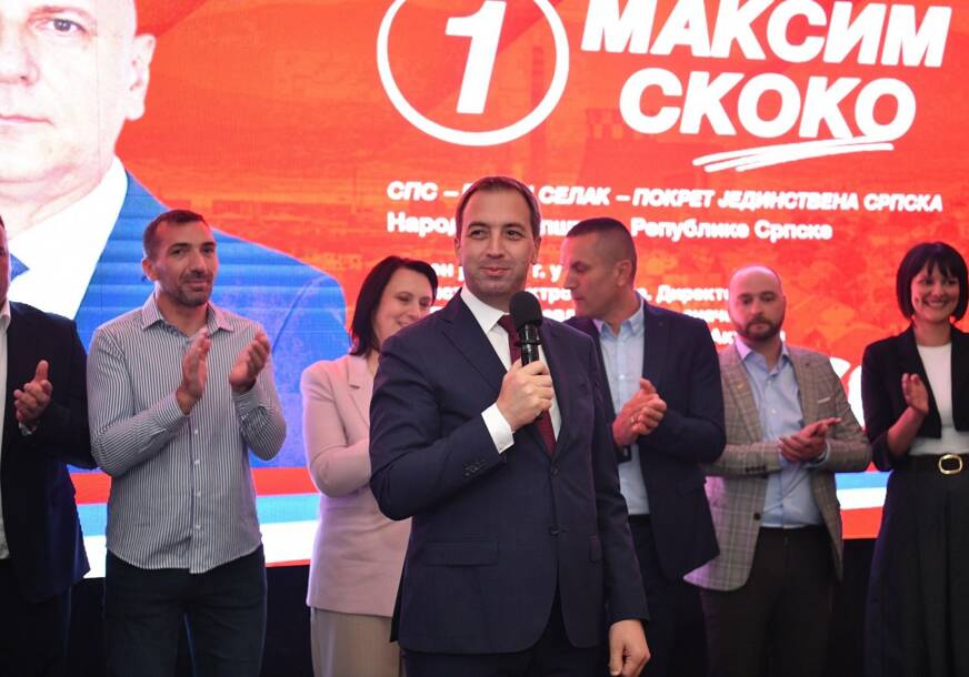 (FOTO) "SPS je spremna za istorijski rezultat" Selak na završnoj tribini u Gacku poručio da je zadatak političara da rješava probleme