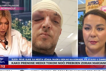 LICE PUNO PODLIVA Prva slika pretučenog Zorana Marjanovića, oko mu je skroz zatvoreno, glava u zavojima